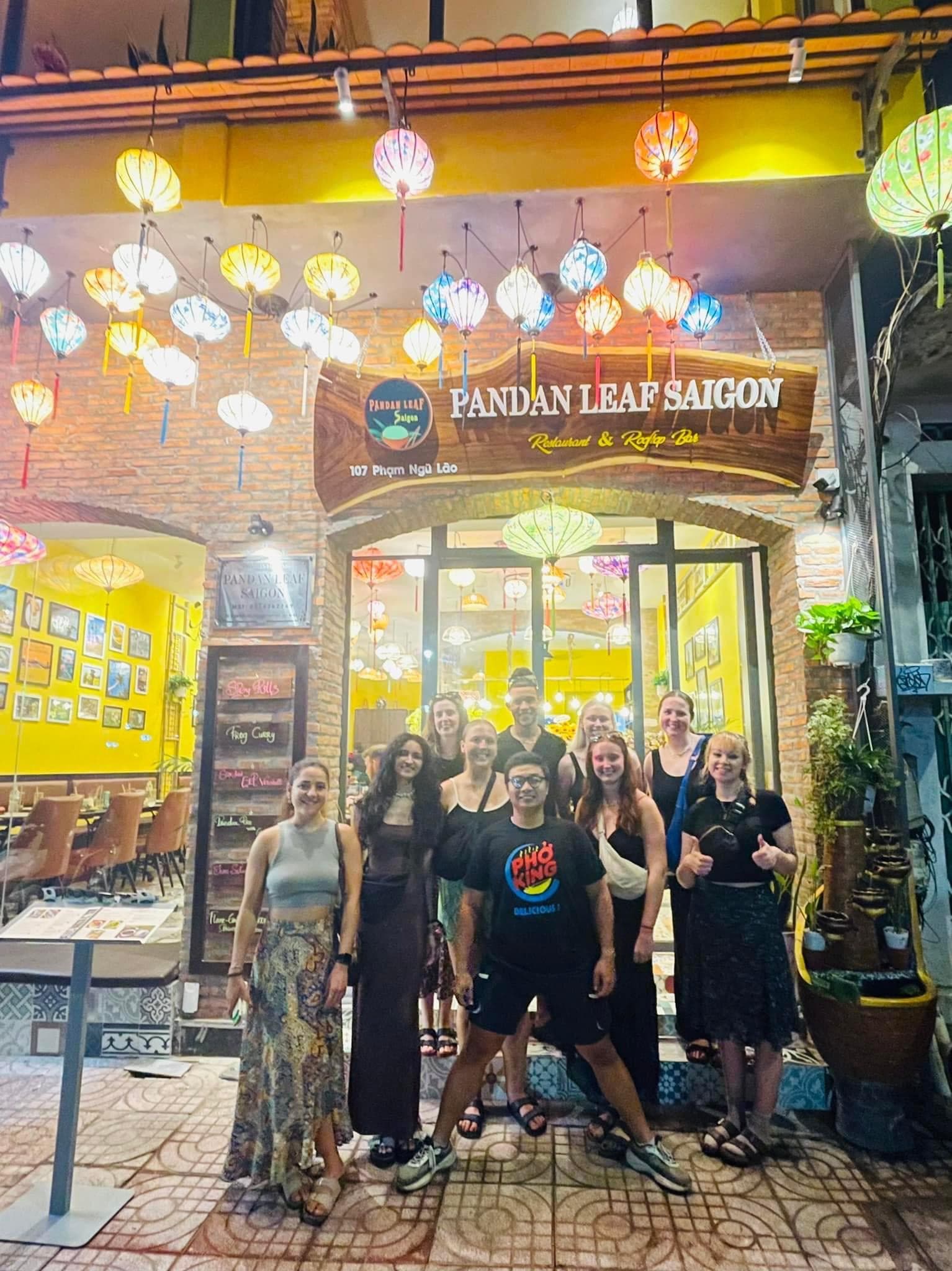 Pandan Leaf Saigon Restaurant & Rooftop Bar hero